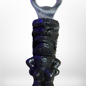 VTG Hawaii‎ Tiki God Resin Bottle Opener Souvenir Man Cave Bar 5.25" Collectible